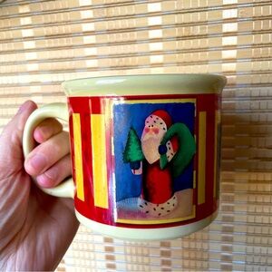 Vintage Santa Mug